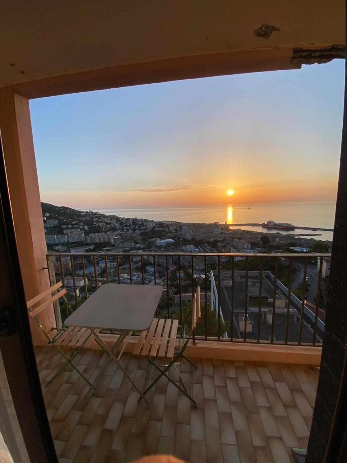 Vue Panoramique Appartement Bastia (Corsica)